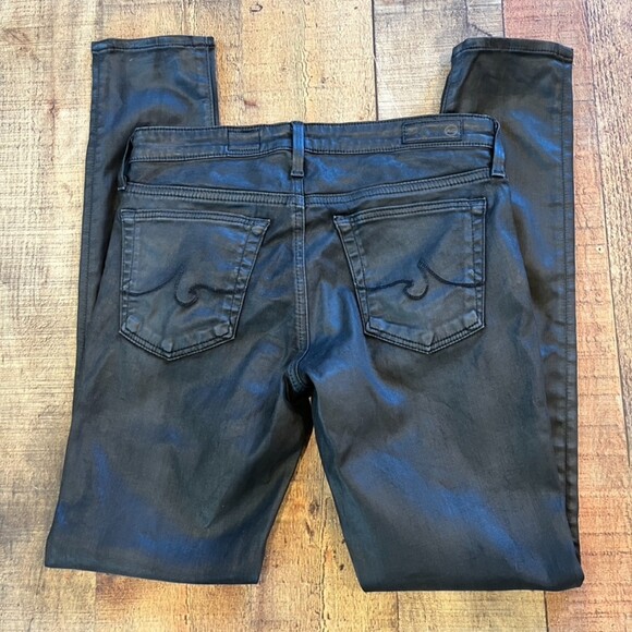 AG Adriano Goldschmied Black The Legging Ankle Super Skinny Ankle Size 26 - Picture 4 of 9